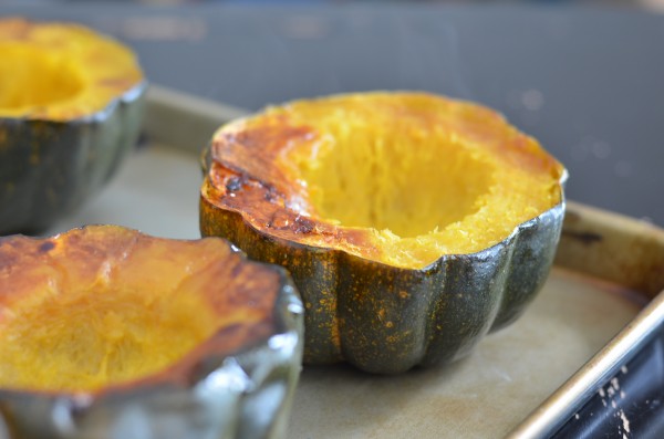 Quinoa-Stuffed Acorn Squash with Figs and Sage