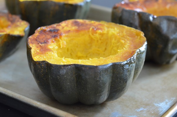 Quinoa-Stuffed Acorn Squash with Figs and Sage