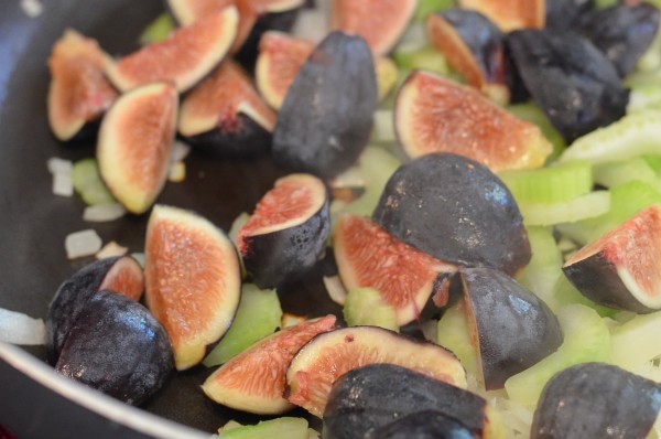 Quinoa-Stuffed Acorn Squash with Figs and Sage