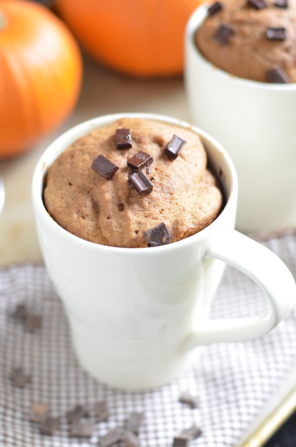 Whole Wheat Pumpkin Spice Mug Cake