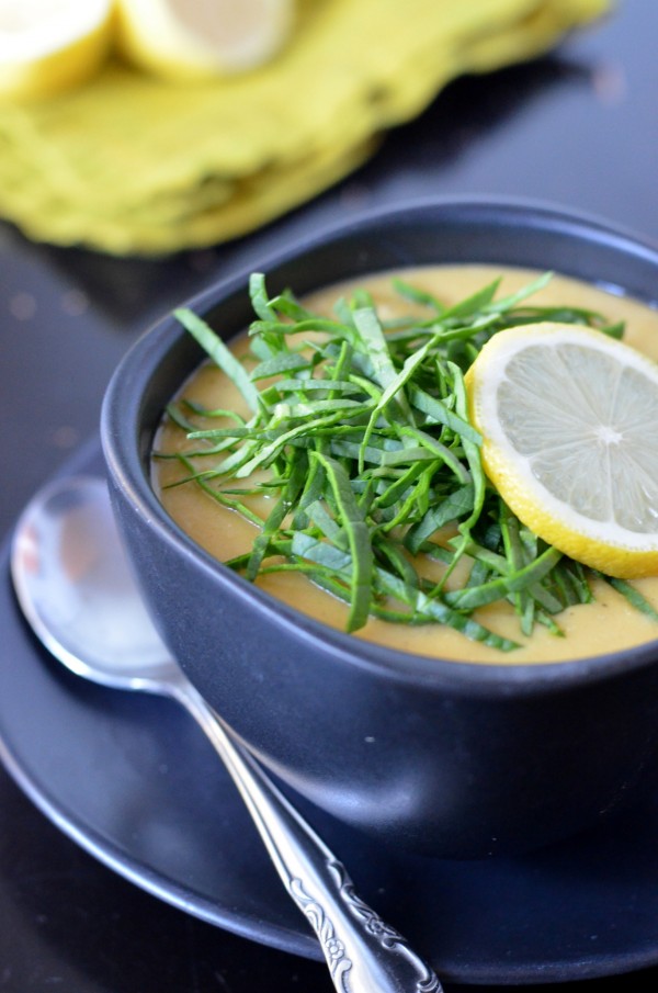 Lebanese Lentil-Spinach Soup