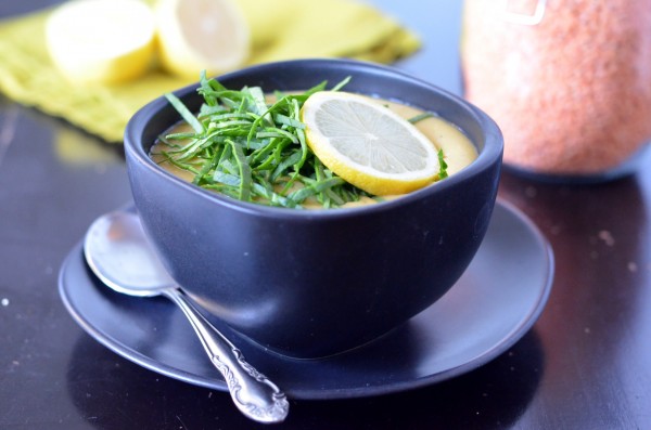 Lebanese Lentil-Spinach Soup