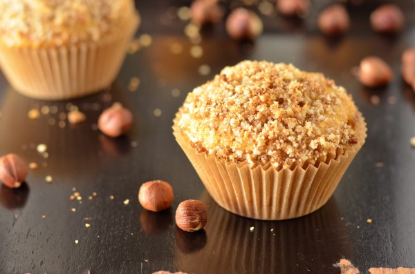 Whole Wheat Butternut Squash, Apple and Hazelnut Muffins