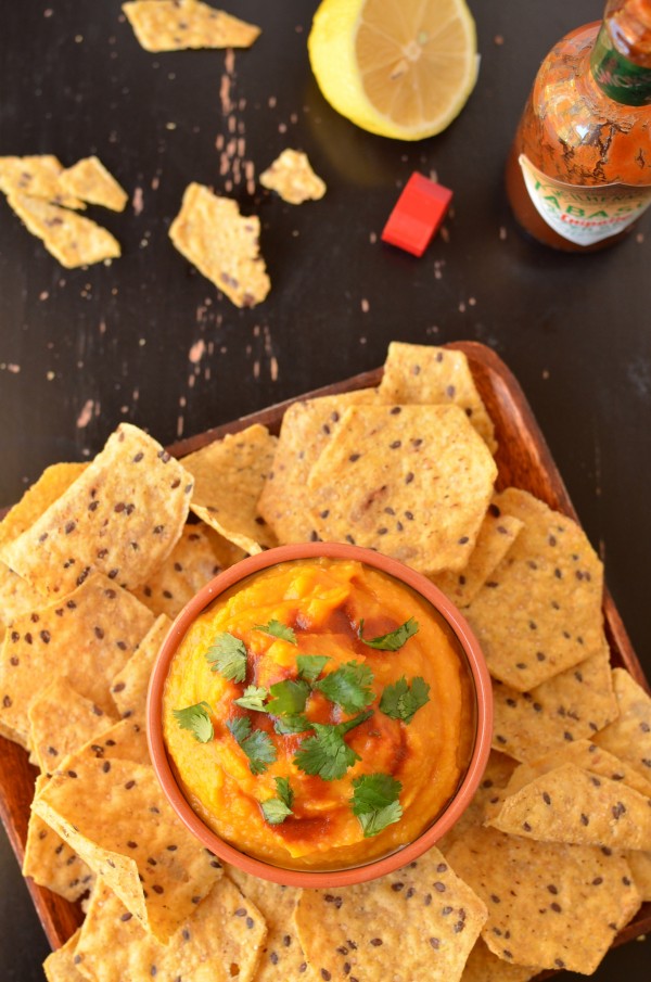 Chipotle Butternut Squash and White Bean Dip