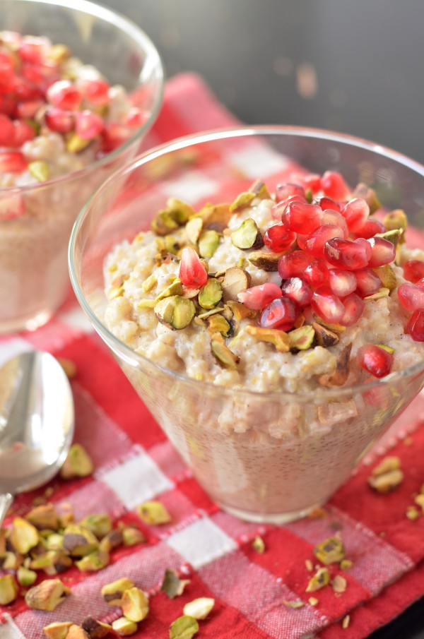 Vanilla Cardamom Quinoa Pudding