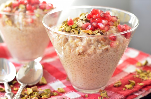 Vanilla Cardamom Quinoa Pudding