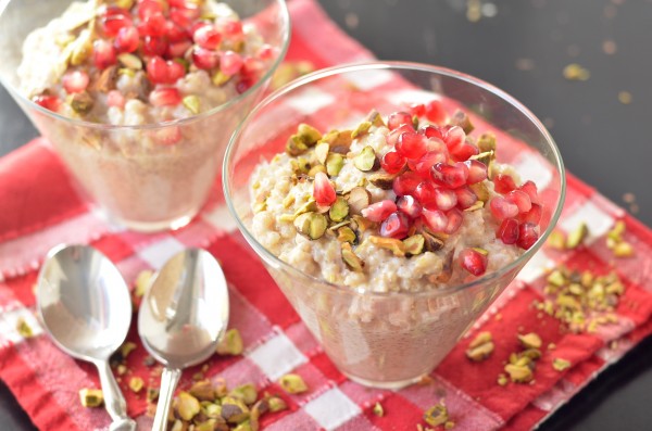 Vanilla Cardamom Quinoa Pudding