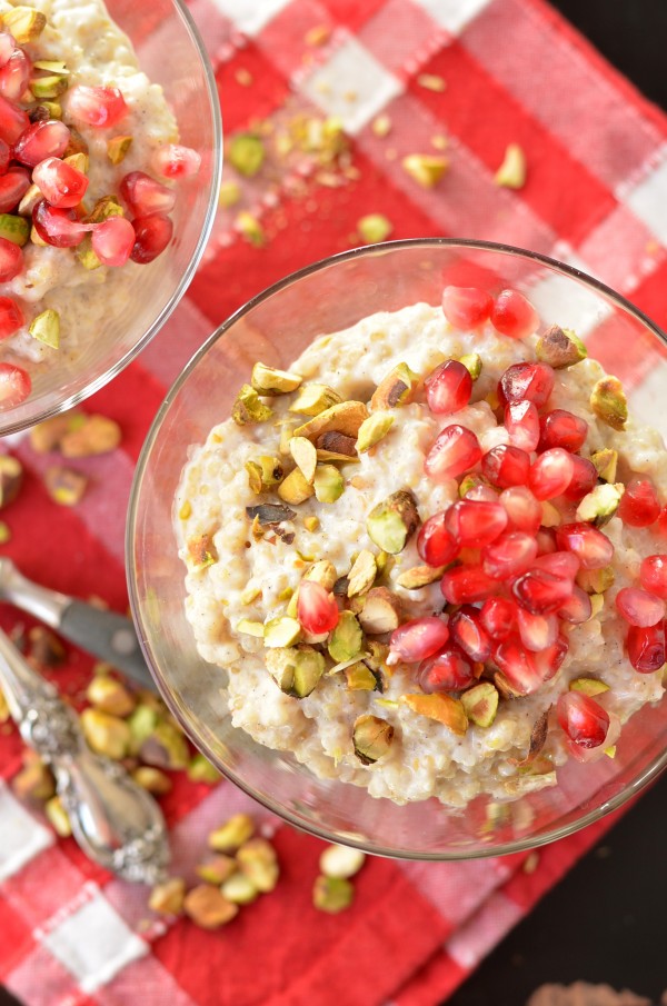 Vanilla Cardamom Quinoa Pudding