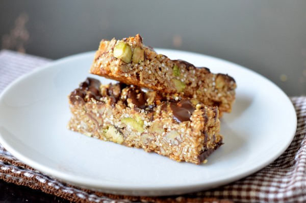 Coconut Quinoa Granola Bars