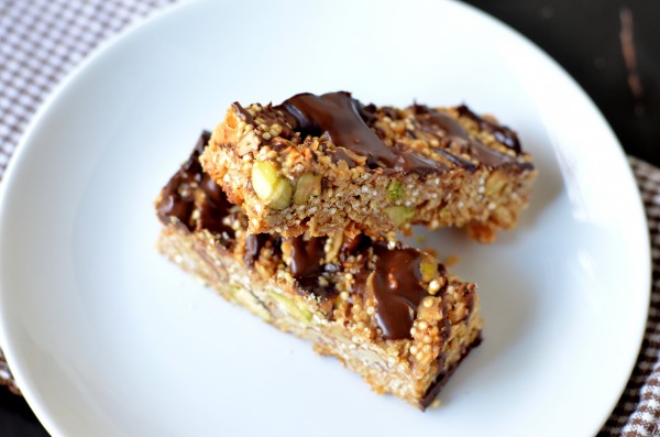 Coconut Quinoa Granola Bars