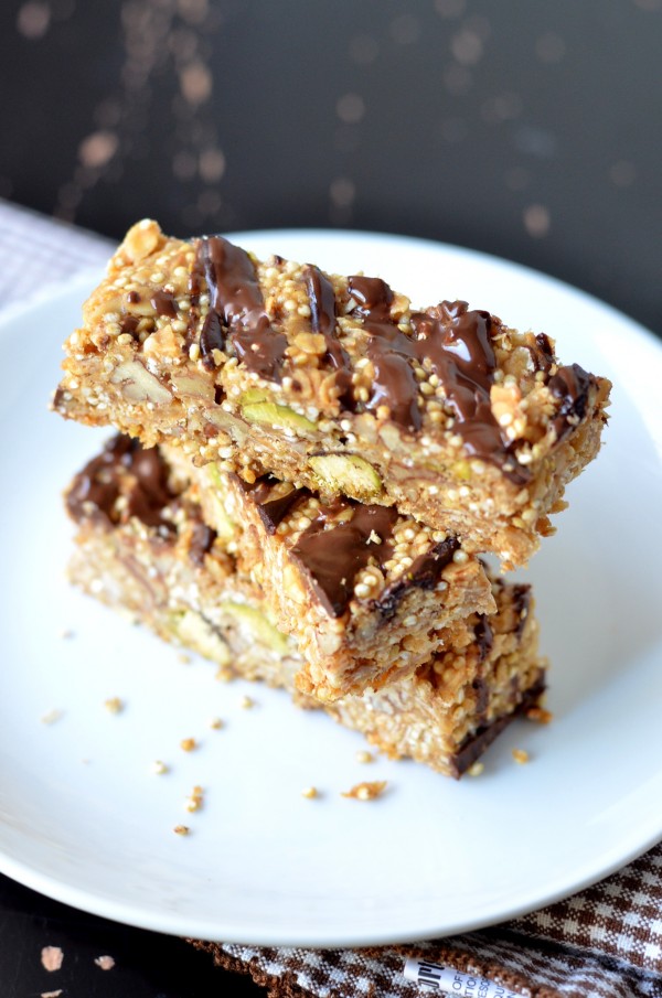 Coconut Quinoa Granola Bars