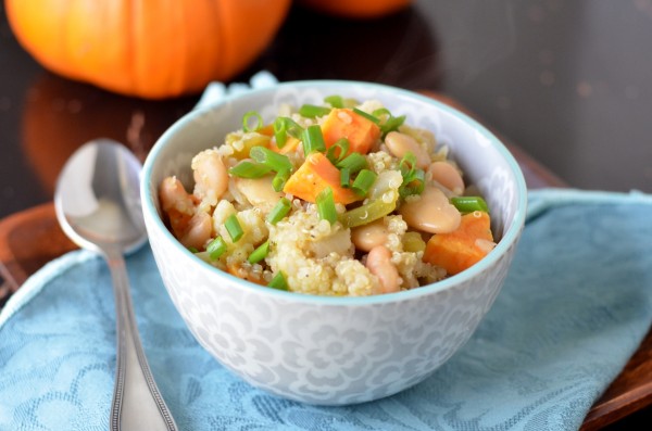 Vegan Quinoa and White Bean Chili