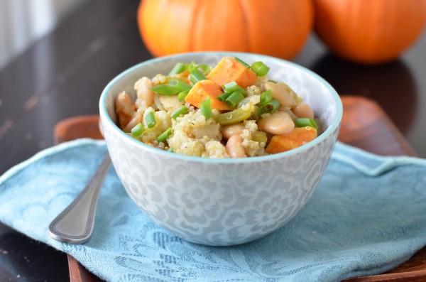 Vegan Quinoa and White Bean Chili