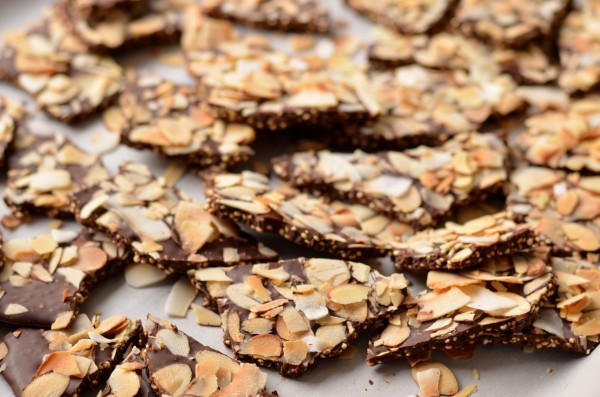 Quinoa Chocolate Bark, 3 Ways