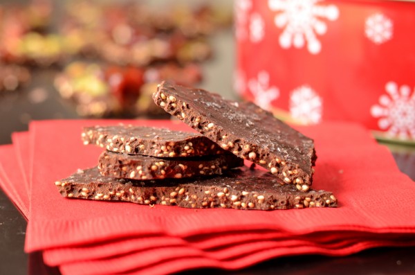 Quinoa Chocolate Bark, 3 Ways