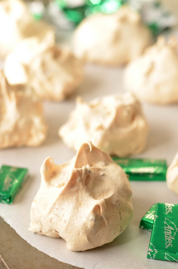 Three-Ingredient Mint Meringues (Gluten-Free)