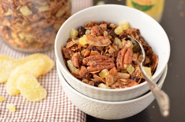 Double-Ginger Gingerbread Granola