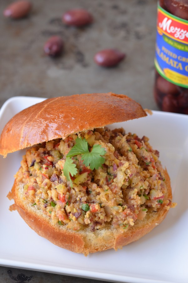 Mediterranean Chickpea Salad Sandwiches