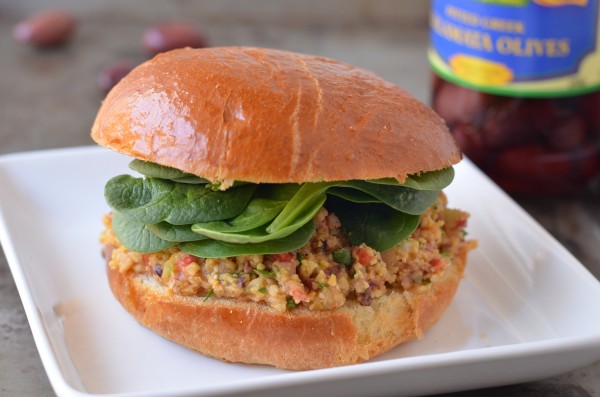 Mediterranean Chickpea Salad Sandwiches