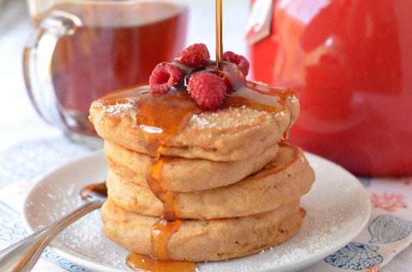 Whole Wheat Greek Yogurt Pancakes