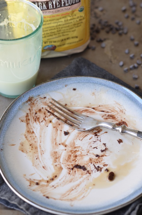 Chocolate Rye Pancakes