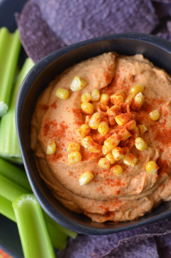 Spicy Red Lentil Chipotle Hummus