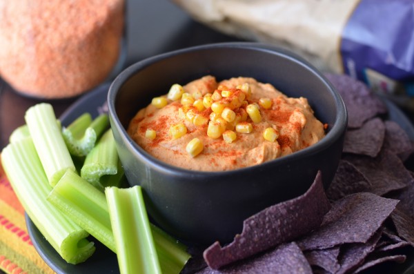 Spicy Red Lentil Chipotle Hummus