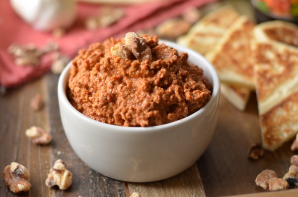 Muhammara (Syrian Red Pepper and Walnut Dip)