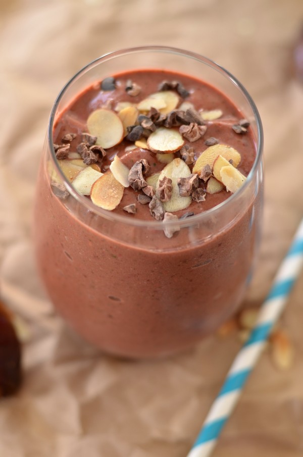 Chocolate Berry Almond Smoothie