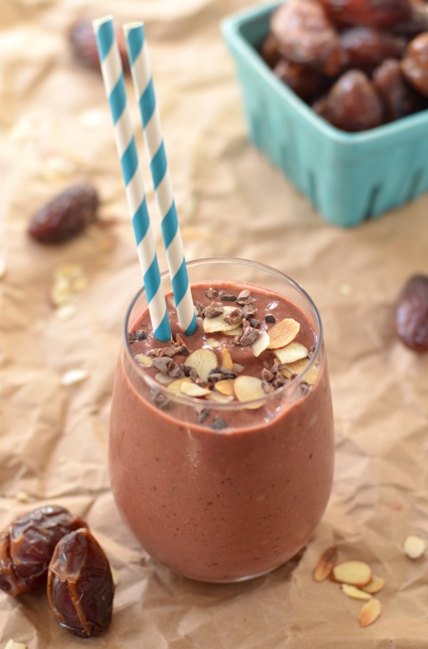 Chocolate Berry Almond Smoothie