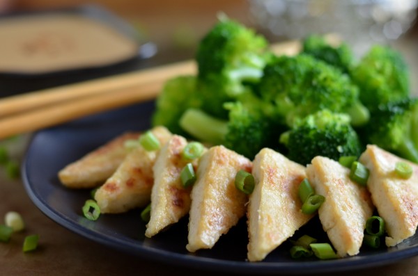 Crispy Tofu Rice Bowls with the Best Thai Peanut Sauce