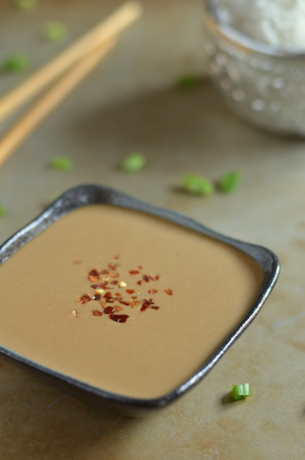 Crispy Tofu Rice Bowls with the Best Thai Peanut Sauce