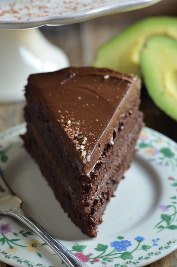 Fudgy Chocolate Beet Cake with Chocolate Avocado Frosting (Vegan + GF)