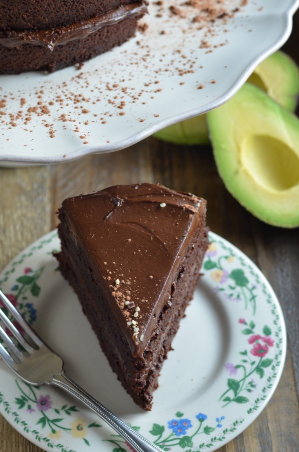 Fudgy Chocolate Beet Cake with Chocolate Avocado Frosting (Vegan + GF)