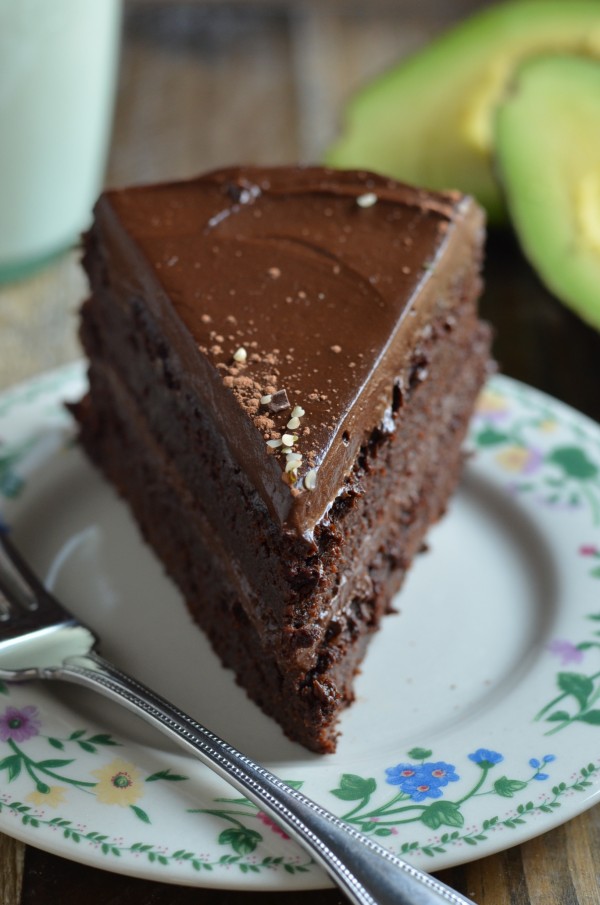 Fudgy Chocolate Beet Cake with Chocolate Avocado Frosting (Vegan + GF)