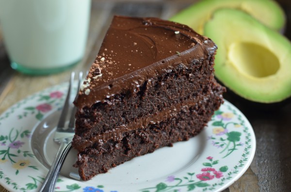 Fudgy Chocolate Beet Cake with Chocolate Avocado Frosting (Vegan + GF)