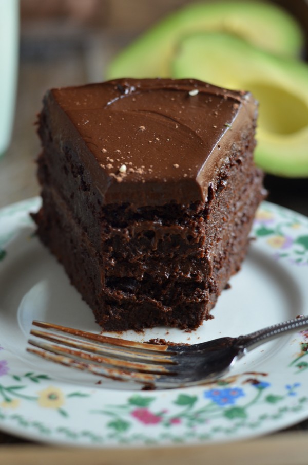 Fudgy Chocolate Beet Cake with Chocolate Avocado Frosting (Vegan + GF)