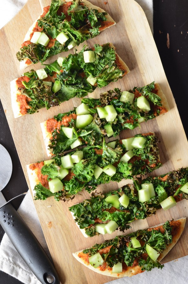 Muhammara Flatbread Pizza