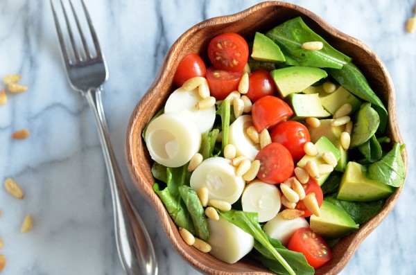 My Favorite Arugula Salad with Honey-Lemon Dressing