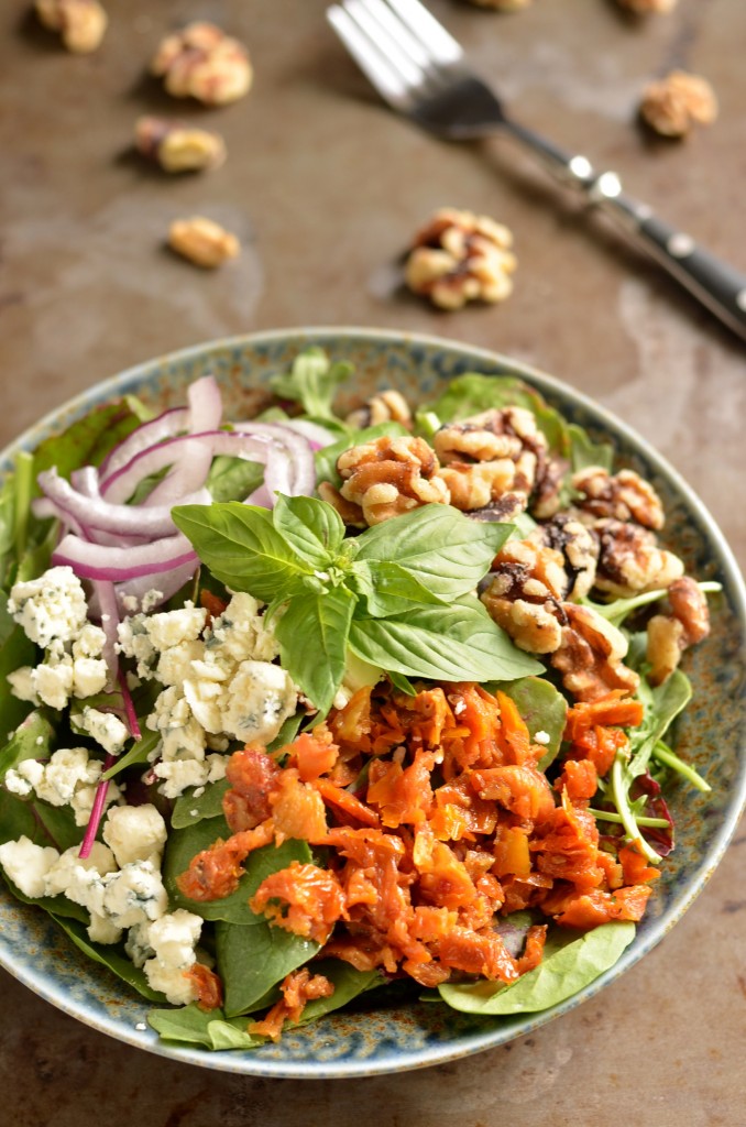 Sun Dried Tomato and Gorgonzola Salad