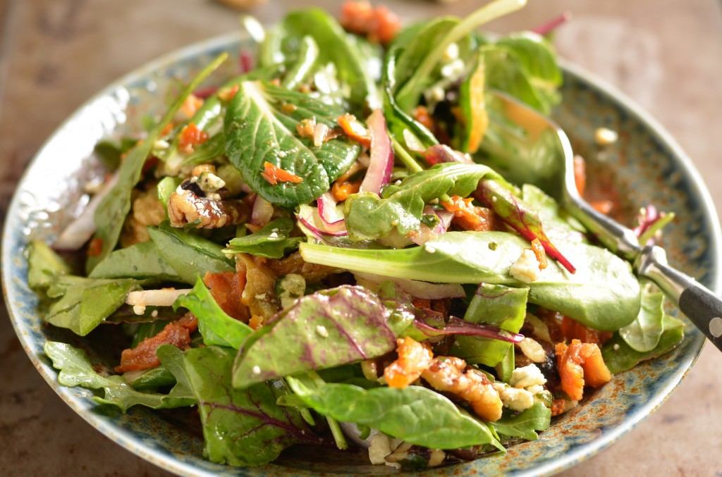 Sun Dried Tomato and Gorgonzola Salad