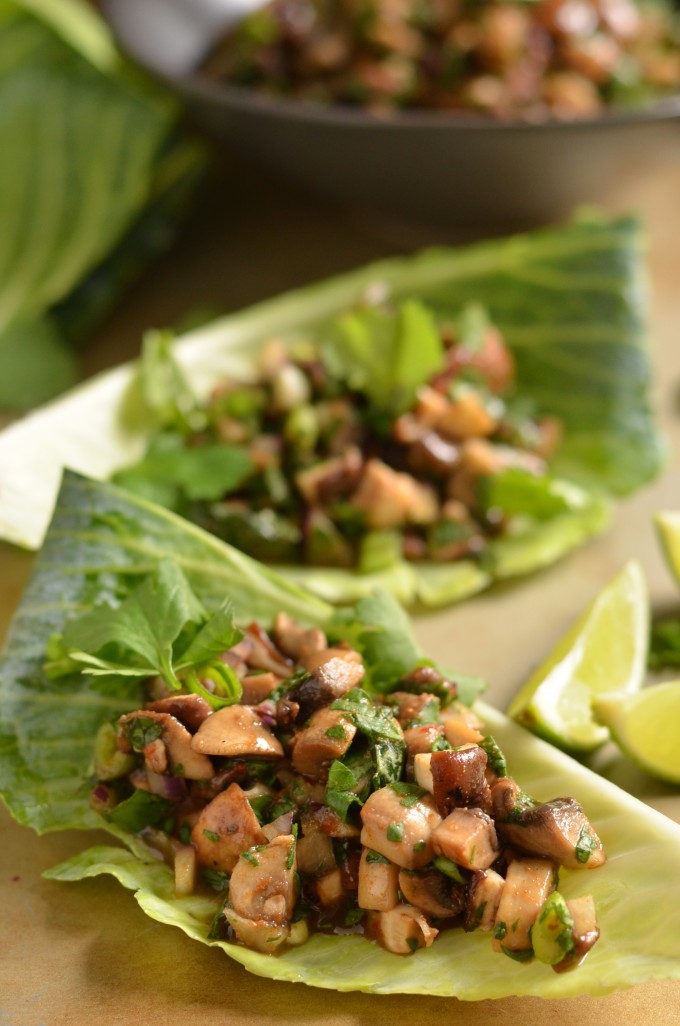 Mushroom Larb