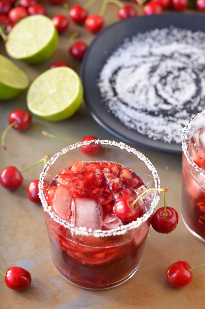 Tart Cherry Margaritas | coffeeandquinoa.com