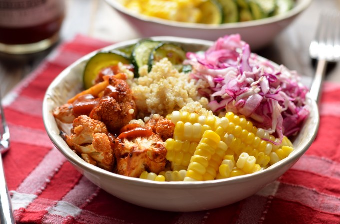 Summer Baked BBQ Bowl | coffeeandquinoa.com