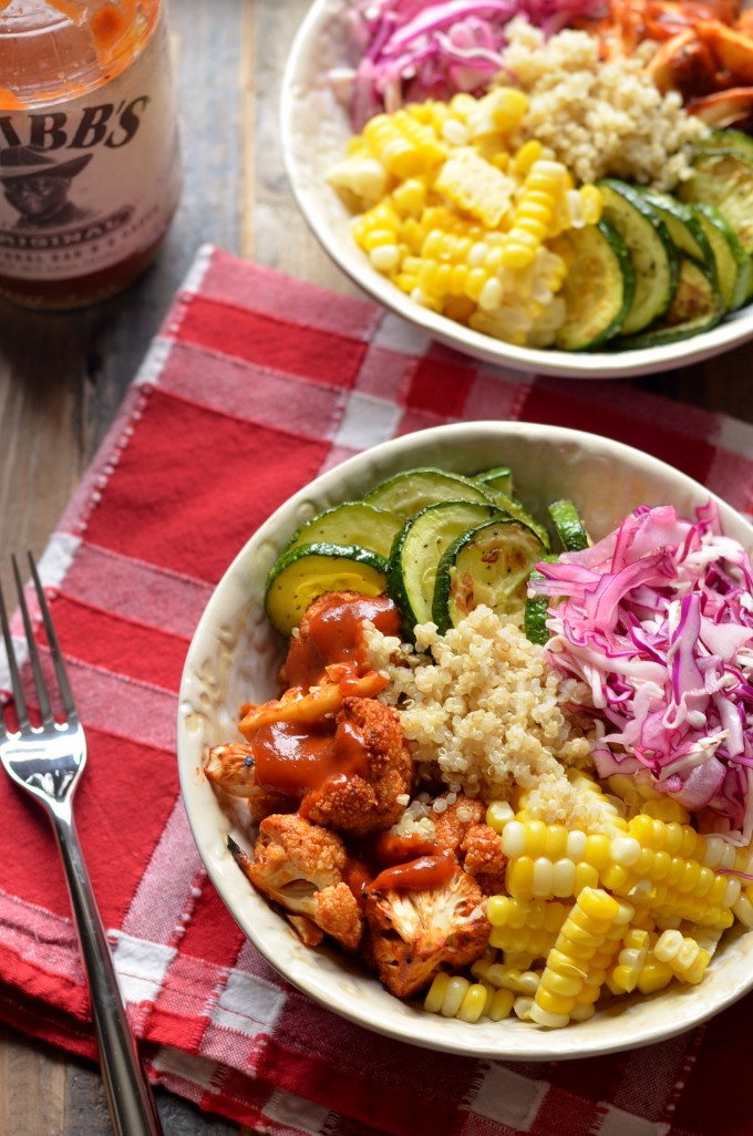 Summer Baked BBQ Bowl | coffeeandquinoa.com