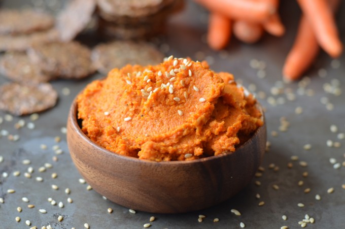 Moroccan-Spiced Roasted Carrot Dip