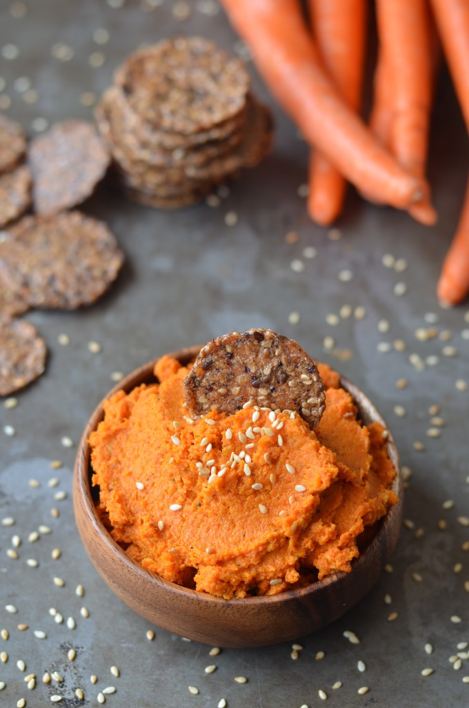 Moroccan-Spiced Roasted Carrot Dip