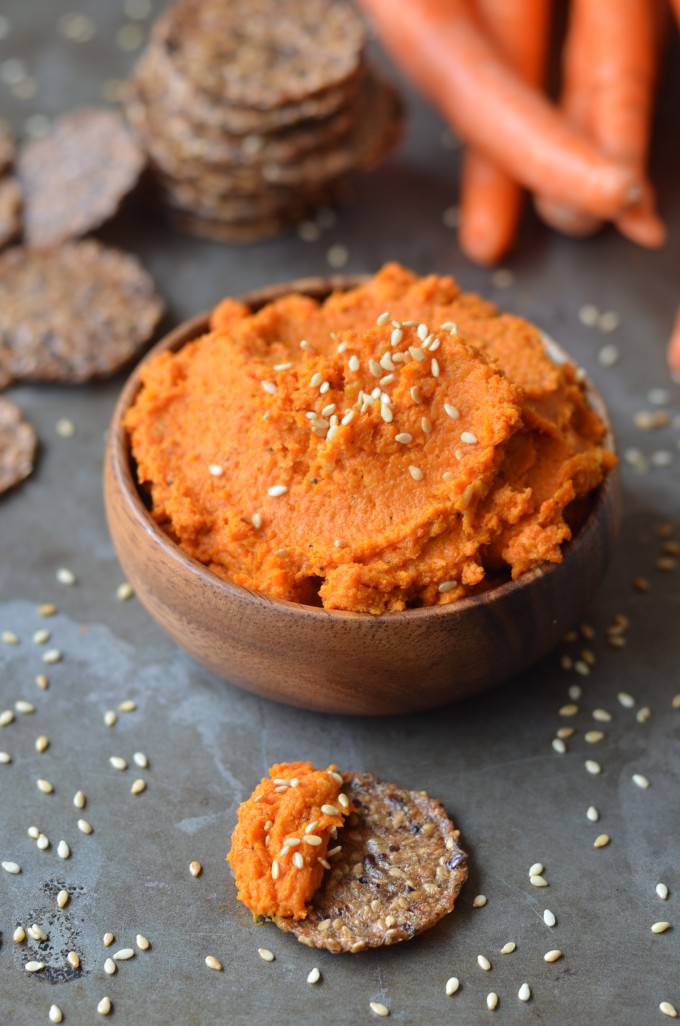 Moroccan-Spiced Roasted Carrot Dip