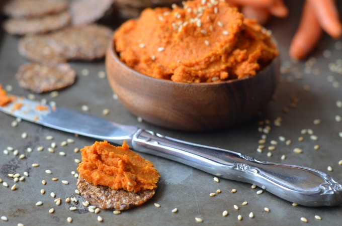 Moroccan-Spiced Roasted Carrot Dip