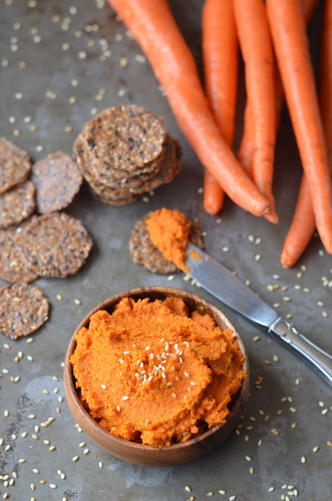 Moroccan-Spiced Roasted Carrot Dip